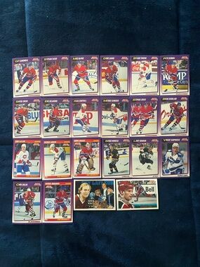Montreal Canadiens - Squad - Score 1991 Hockey Trading Cards (22)